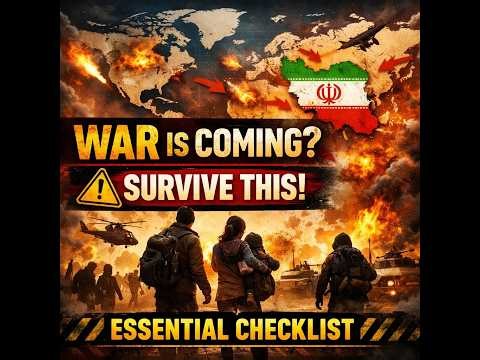Don't Get Caught Unprepared | War Survival Checklist