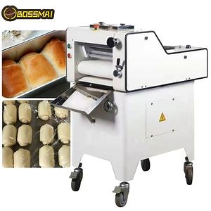 [Hot Item] Commercial Dough Roller Dough Pressing Machine Mini Toast Moulder Toasting Forming Croissant Forming Machine