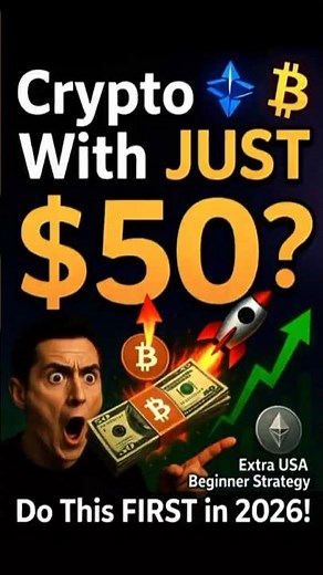 How to Invest in Crypto with $50 (Beginner's Guide 2026) 💰"