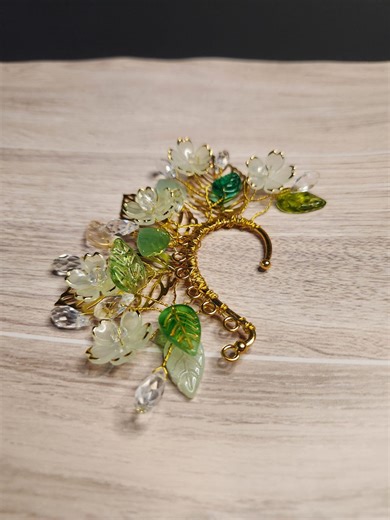 Wire Wrapped Ear Cuff: Fantasy Fairy Costume, Renaissance Faire Accessory - Etsy