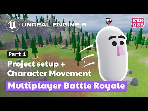 Project setup + Character movement | 01 | Multiplayer Battle Royale | Tutorial | Unreal Engine 5