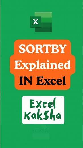 The smartest way to auto-sort data in Excel!