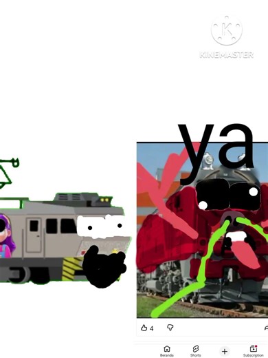 ayam tenggelam 🌚 #countryballs #train #funny #bfdi #tpot #bfb