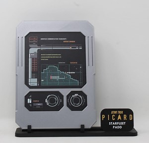 Star Trek Picard Season 3 Personal Access Display Device (PADD) Beverly Crusher Cosplay Fan Art Replica Prop - Etsy