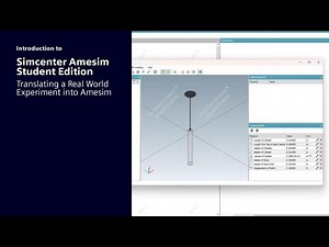 Simcenter Amesim Student Edition | Simulating an experiment in Amesim #SimcenterStudentEdition