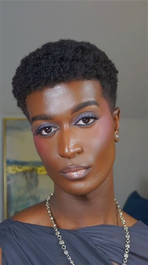 let me show you how to achieve baby pink blush on darkskin 💕✨