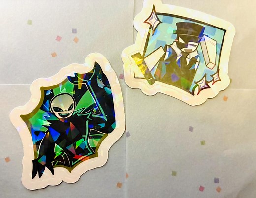 Die of Death Roblox | Die of Death Pursuer | Die of Death Artful | Die of Death Roblox | Forsaken Pursuer | Holographic Stickers - Etsy