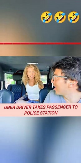 29K views · 514 reactions | Uber Driver Takes Passenger To Police Station#Police#Station#POLICE#Uber | The Uber guy | Facebook