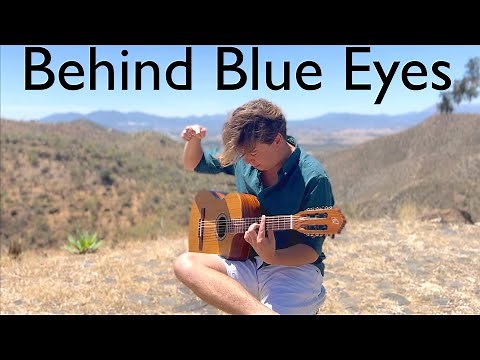 Behind Blue Eyes - The Who | Acoustic Guitar Cover on Classical Fingerstyle Guitar
