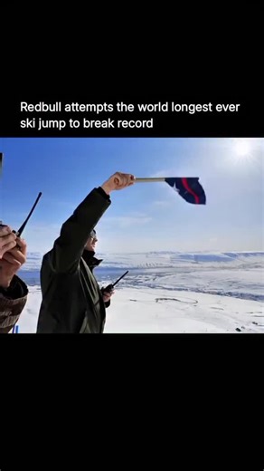 entertainment on Instagram: "Red Bull set out to redefine the physical limits of flight by pushing ski jumping far beyond the constraints of regulated competition. Standard Olympic and World Cup hills are governed by strict size rules that cap flight distances for safety, but breaking world records requires terrain far larger and more dangerous than any sanctioned venue. To achieve this, Olympic medalist and FIS World Cup Champion Ryōyū Kobayashi traveled to the remote slopes of Akureyri in nort