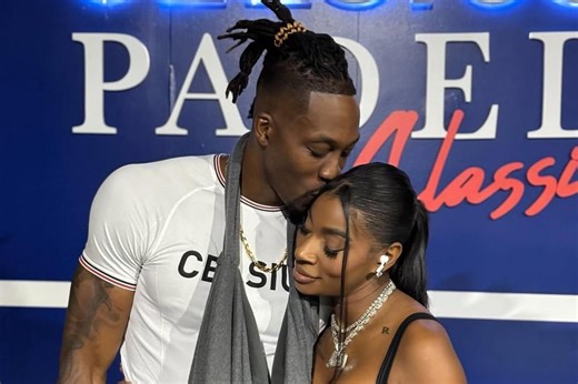 Dwight Howard 'cheesing hard' over ex-wife Amber Rose bragging about 'princess life with a few ghetto moments' months after reported divorce