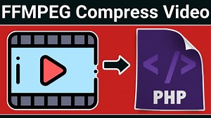 PHP FFMPEG Script to Compress Video & Change Bitrate,Resolution of Video Using HTML5 Form in Bro