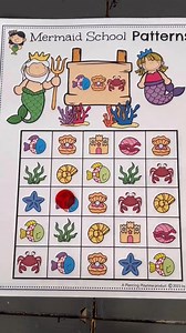 These Mermaid themed activities are designed for preschoolers to engage in tasks that encompass counting, patterns, graphing, letter identification, and early phonics. https://planningplaytime.com/mermaid-activities-for-preschoolers/ | Planning Playtime - Learning Through Play