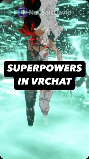NoLogicDavid on Instagram: "You can now have Superpowers in VRChat! Now you have the chance to buy a crazy Avatar with several insane animations on the NoLogicStore here 👉🏻 https://payhip.com/b/THEFX #vrchat"