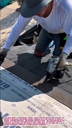 Professional Asphalt Shingle Roofing Installation | Fast & Precise Technique.
