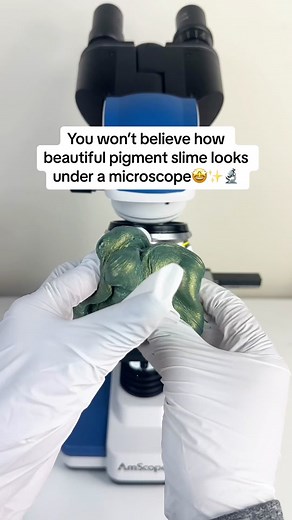 What should we look at next? #microscope #slime