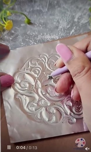 Embossing Tin Foil
