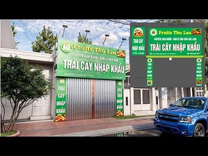 Thực hành dựng biển Quảng cáo 3D Sketchup (bài số 01)