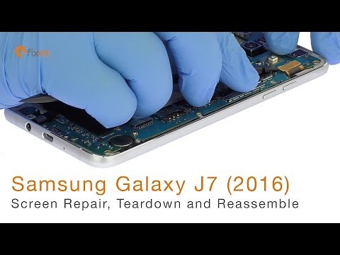 Samsung Galaxy J7 (2016) Screen Repair, Teardown and Reassemble - Fixez.com