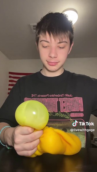 Removing Air from Butter and Banana Squishy