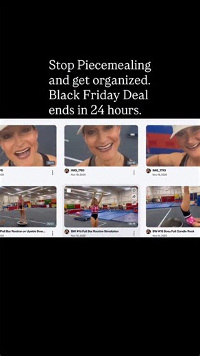 PIECEMEALING- Definition..... Doing things in small, disconnected parts instead of as one, complete organized whole. Coaches, are you piecemealing your conditioning by scrolling through your favorite instagram or Facebook coaches/influencers clips? Splicing in fancy drills and exercises you see in your feeds, but not really sure how they fit into a periodized conditioning plan? Listen I’ve been conditioning gymnasts or have been at least a trainer for almost 30 years. If you are a busy coach who