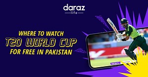 Daraz T20 World Cup 2021 Live Streaming In Pakistan (FREE of Cost)