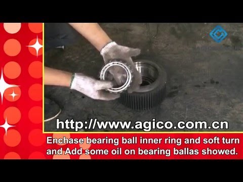 how to assemble roller set and fix the tightness