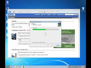 cFosSpeed 6.50 Installation on Windows7 32bit