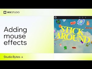 Bring elements to life with mouse effects | Wix Studio