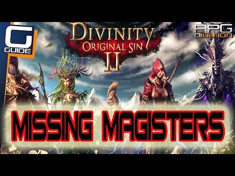 DIVINITY ORIGINAL SIN 2 - Missing Magisters Quest Walkthrough