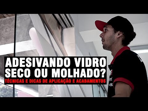 DRY OR WET GLASS STICKER? | Application and Finishing Techniques and Tips