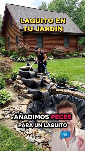 Cómo construir un LAGUITO en tu jardín con LLANTAS (Paso a paso) 🌿🐟