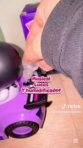 Carrito de Kuromi: Juguete Musical y Luminoso para Niñas