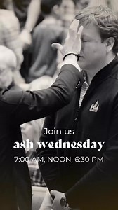 Remember to join us tomorrow at 7:00 AM & Noon in the Chapel or at 6:30 PM in the Sanctuary for our Ash Wednesday services. Ash Wednesday begins the Lenten season. Lent is the 40-day period of preparation that leads to Easter. As we receive ashes on our foreheads we are reminded of our mortality and our need for a Savior. Our 7 AM and Noon services will be no longer than 30 minutes. | Asbury Tulsa