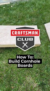 Tailgating 🤝 DIY cornhole boards Visit https://bit.ly/4ch0jP2 to join CRAFTSMAN CLUB® and see how you can take your tailgate to the next level with custom-built cornhole boards.🏈 *20V MAX battery, maximum initial battery voltage (measured without a workload) is 20 volts. Nominal voltage is 18. | Craftsman