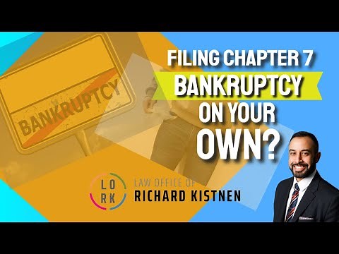 Filing Chapter 7 On Your Own: How To File Chapter 7 On Your Own - Chapter 7 Bankruptcy