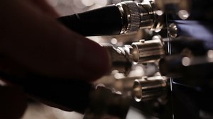 Download Inserting rgb component video cable to the professional recorder