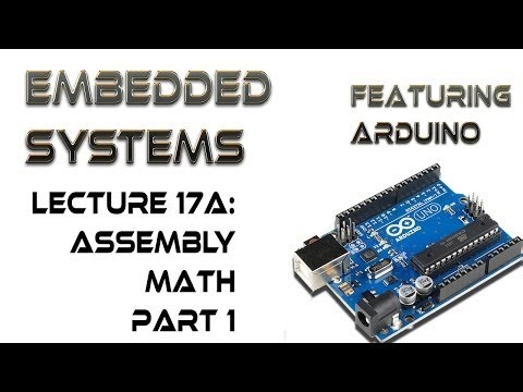 17A. Arduino Assembly Math Part 1