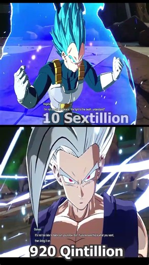 Gohan Beast Vs Vegeta Super Saiyan Blue Full Power | Dragon Ball #DragonBallZ #dbz