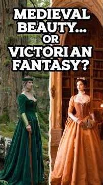 Medieval Beauty… or Victorian Fantasy? #history #historyshorts #historyfacts
