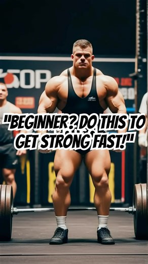 “Beginner? Do THIS to Get Strong FAST!” #music #motivation #gym #success #audio #song
