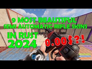 9 MOST BEAUTIFUL SAR SKINS IN RUST 2024 #rust