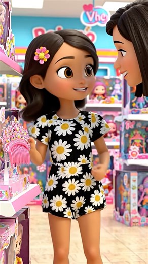 Princess Comb Magic 👑✨ Girl’s Hair Grows Long Instantly! | Magical Kids Story #kidsshorts #magic