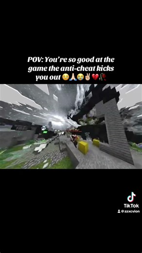 I butterfly click btw #hivemc #bedwars #pvpmcpe #fyp