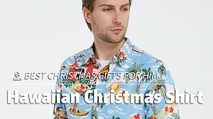 Watch SSLR Mens Christmas Santa Claus Party Button Down Shirts on Amazon Live