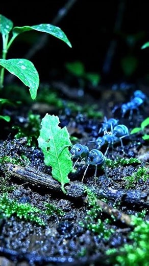 Ants are walking all of together #pov #nature #wildlife