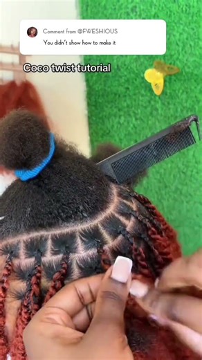 For those asking for tutorial on how to make Coco twist..... #hairstyle #cocotwist #locs #tutorial