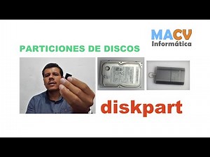 Crear o eliminar particiones de disco mediante Diskpart