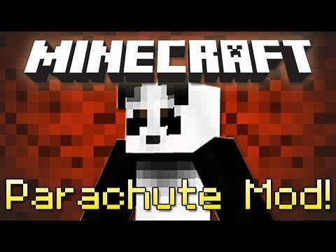 Minecraft: PARACHUTE MOD!