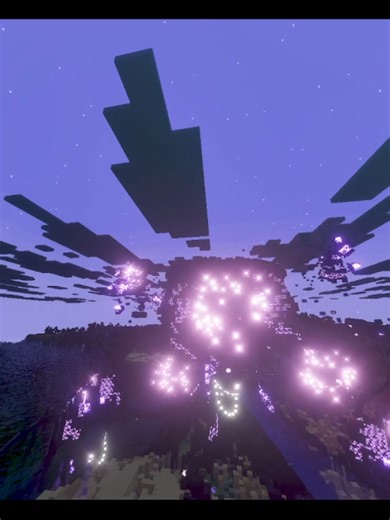 this bedrock wither storm mod might be better then cws (oh yeah mod name is decayed reality v2 on bedrock edition) #minecraft #Mod #showcase #bedrock #fyp